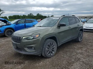 2021 Jeep Cherokee Latitude Lux z VIN 1C4PJMMX0MD220537, wystawiony jako Copart lot #61553615 z przebiegiem 37 305 mil mil oraz Szkoda całkowita • Salvage title. Historia ofert i sprzedaży dostępna na DreamBid. Obrazek 1.
