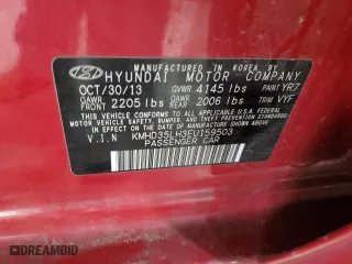 2014 Hyundai Elantra GT with VIN KMHD35LH3EU159503, listed as a Copart auction lot 42646805 with 135,034 mi miles and Salvage Title. Bid and sale history available at carsss.com. Image 13.