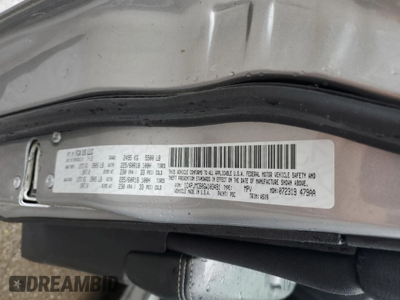 2016 Jeep Cherokee Altitude with VIN 1C4PJMCB0GW103491, listed as a Copart auction lot 57629645 with Not provided miles and Salvage title. Bid and sale history available at DreamBid. Image 13.