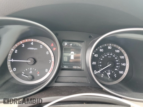 2017 Hyundai Santa Fe 2.4L z VIN 5NMZTDLB8HH046366, wystawiony jako Copart lot #52258495 z przebiegiem 77 013 mil mil oraz Czysty tytuł • Clean title. Historia ofert i sprzedaży dostępna na DreamBid. Obrazek 9.