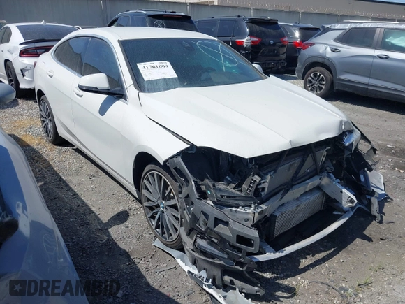 2021 BMW 2 Series 228i with VIN WBA53AK04M7H86057, listed as a IAAI auction lot 41761009 with 38,214 mi miles and . Bid and sale history available at DreamBid. Image 1.