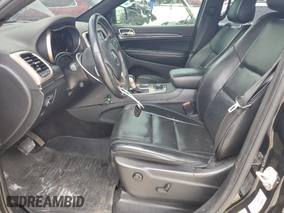 2017 Jeep Grand Cherokee Limited with VIN 1C4RJFBT4HC678985, listed as a Copart auction lot 55685014 with 122,188 mi miles and Salvage title. Bid and sale history available at DreamBid. Image 7.