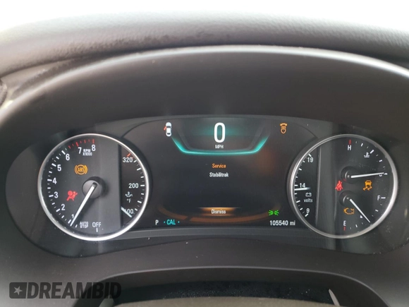 2017 Buick LaCrosse Premium with VIN 1G4ZR5SS1HU129924, listed as a Copart auction lot 54311965 with 105,540 mi miles and Non repairable. Bid and sale history available at DreamBid. Image 9.