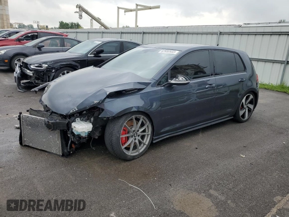 2018 Volkswagen Golf GTI S with VIN 3VW547AU3JM297586, listed as a Copart auction lot 62680933 with 55,834 mi miles. Bid and sale history available at carsss.com. Image 1.