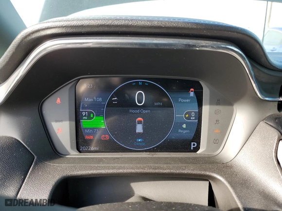 2023 Chevrolet Bolt EV 2LT with VIN 1G1FX6S02P4115703, listed as a Copart auction lot 45595525 with NaN miles and Salvage Title. Bid and sale history available at carsss.com. Image 9.