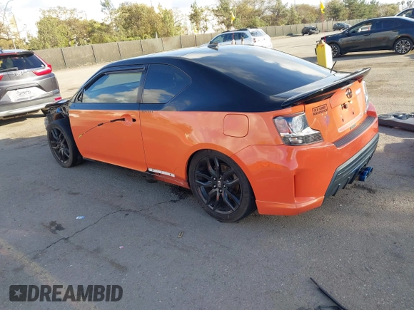 2015 Scion tC with VIN JTKJF5C79FJ008795, listed as a IAAI auction lot 41570815 with 88,809 mi miles. Bid and sale history available at carsss.com. Image 3.