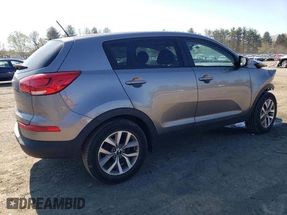 2016 Kia Sportage LX with VIN KNDPB3AC5G7850887, listed as a Copart auction lot 52485575 with 110,611 mi miles and Salvage Title. Bid and sale history available at carsss.com. Image 3.