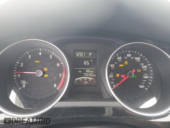 2016 Volkswagen Jetta Sport с VIN 3VWD17AJ0GM376913, выставлен на аукционе Copart как лот 62678685 с пробегом 73 532 миль миль и Списание • Salvage title. История ставок и продаж доступна на DreamBid. Изображение 9.