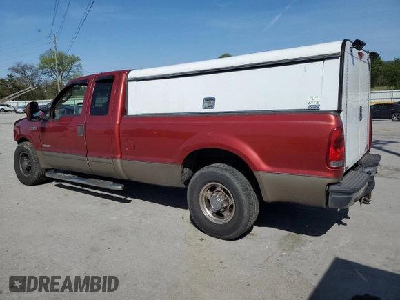2003 Ford F-250 XL with VIN 1FTNX20P33EC51516, listed as a Copart auction lot 52163345 with 283,665 mi miles and Salvage title. Bid and sale history available at DreamBid. Image 2.