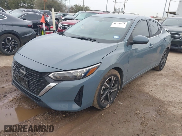 2024 Nissan Sentra SV с VIN 3N1AB8CV8RY362362, выставлен на аукционе IAAI как лот 41736221 с пробегом 9 529 миль миль и . История ставок и продаж доступна на DreamBid. Изображение 18.