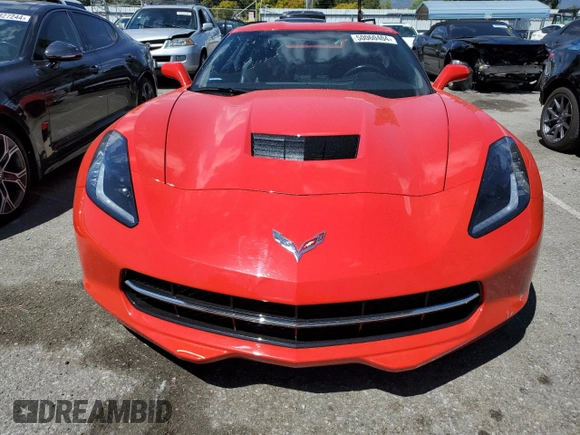 2019 Chevrolet Corvette 1LT with VIN 1G1YB2D73K5111639, listed as a Copart auction lot 50060404 with 24,787 mi miles and Salvage Title. Bid and sale history available at carsss.com. Image 5.