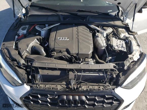 2022 Audi A5 Sportback S line Premium Plus with VIN WAUFACF59NA036277, listed as a Copart auction lot 46436005 with 25,624 mi miles and Salvage Title. Bid and sale history available at carsss.com. Image 11.