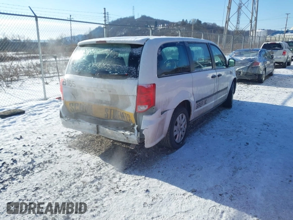 2014 Dodge Grand Caravan American Value with VIN 2C4RDGBG7ER422178, listed as a IAAI auction lot 41352312 with 176,415 mi miles and . Bid and sale history available at DreamBid. Image 4.