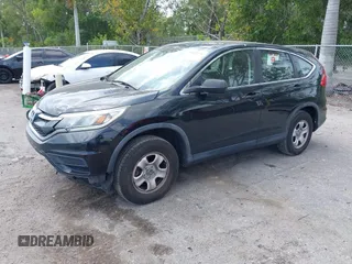 2015 Honda CR-V LX with VIN 5J6RM4H37FL057881, listed as a IAAI auction lot 42093574 with 127,852 mi miles and . Bid and sale history available at carsss.com. Image 2.