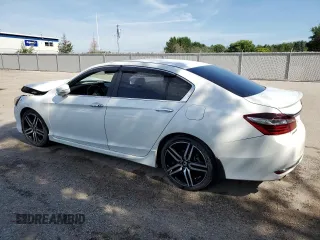 2016 Honda Accord Sport with VIN 1HGCR2F59GA800898, listed as a Copart auction lot 61784645 with 193,001 mi miles and Salvage title. Bid and sale history available at DreamBid. Image 2.