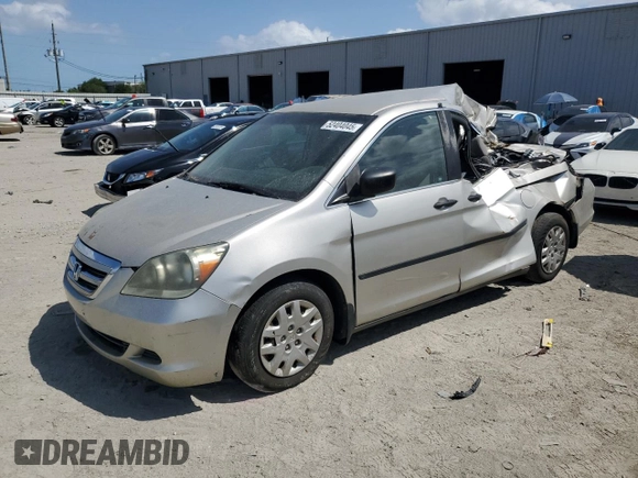 2006 Honda Odyssey LX с VIN 5FNRL38236B043862, выставлен на аукционе Copart как лот 52404045 с пробегом 167 669 миль миль и Списание • Salvage title. История ставок и продаж доступна на DreamBid. Изображение 1.
