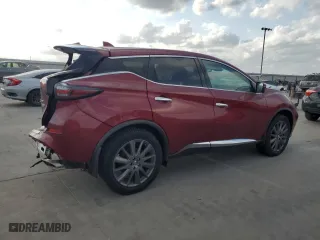 2021 Nissan Murano SV with VIN 5N1AZ2BS5MC146317, listed as a Copart auction lot 77394994 with 36,217 mi miles and Clean Title. Bid and sale history available at carsss.com. Image 3.