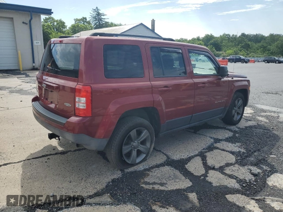 2015 Jeep Patriot High Altitude with VIN 1C4NJRFB4FD106291, listed as a Copart auction lot 63584515 with 65,655 mi miles and Salvage title. Bid and sale history available at DreamBid. Image 3.