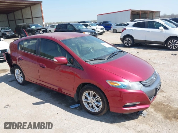 2010 Honda Insight EX with VIN JHMZE2H73AS009253, listed as a IAAI auction lot 41882569 with 104,839 mi miles and . Bid and sale history available at DreamBid. Image 1.