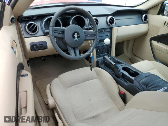 2008 Ford Mustang Deluxe with VIN 1ZVHT80N185145225, listed as a Copart auction lot 50381705 with 172,769 mi miles and Clean Title. Bid and sale history available at DreamBid. Image 8.