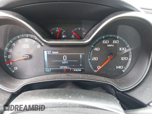2017 Chevrolet Impala with VIN 1G1105S37HU143971, listed as a IAAI auction lot 42091671 with 137,310 mi miles and . Bid and sale history available at DreamBid. Image 7.
