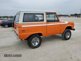 1972 Ford Bronco z VIN U15GLM48682, wystawiony jako Copart lot #78607044 z przebiegiem 242 313 mil mil oraz Szkoda całkowita • Salvage title. Historia ofert i sprzedaży dostępna na DreamBid. Obrazek 3.