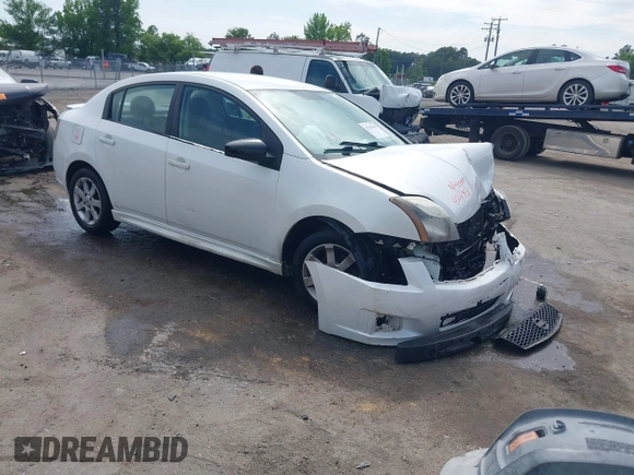 2012 Nissan Sentra S with VIN 3N1AB6AP8CL639430, listed as a IAAI auction lot 42293903 with 164,493 mi miles and . Bid and sale history available at DreamBid. Image 1.
