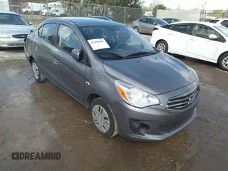 2017 Mitsubishi Mirage ES with VIN ML32F3FJ4HHF18091, listed as a IAAI auction lot 32458303 with 81,816 mi miles and . Bid and sale history available at DreamBid. Image 1.