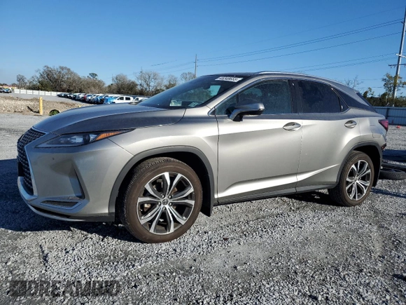 2022 Lexus RX with VIN 2T2HZMDA3NC326483, listed as a Copart auction lot 45348655 with 29,668 mi miles and Salvage Title. Bid and sale history available at carsss.com. Image 1.