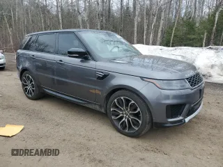 2019 Land Rover Range Rover Sport HSE with VIN SALWR2RK9KA862784, listed as a Copart auction lot 53228535 with 76,282 mi miles and Salvage title. Bid and sale history available at DreamBid. Image 4.