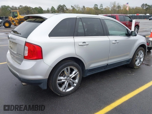 2012 Ford Edge Limited with VIN 2FMDK3K97CBA32533, listed as a IAAI auction lot 41846715 with 183,649 mi miles. Bid and sale history available at carsss.com. Image 4.