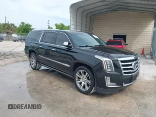 2015 Cadillac Escalade ESV Premium z VIN 1GYS4JKJ0FR198716, wystawiony jako IAAI lot #41836482 z przebiegiem 211 313 mil mil oraz . Historia ofert i sprzedaży dostępna na DreamBid. Obrazek 1.