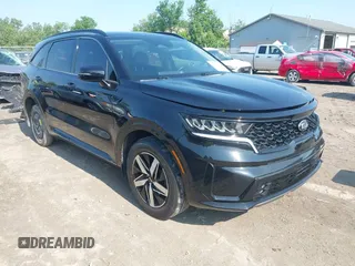 2021 Kia Sorento S with VIN 5XYRL4LC8MG039141, listed as a IAAI auction lot 42471201 with 80,793 mi miles and . Bid and sale history available at DreamBid. Image 1.