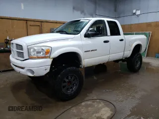 2006 Dodge Ram 2500 SLT with VIN 3D7KS28D16G257815, listed as a Copart auction lot 48132685 with 246,925 mi miles and Clean Title. Bid and sale history available at carsss.com. Image 1.