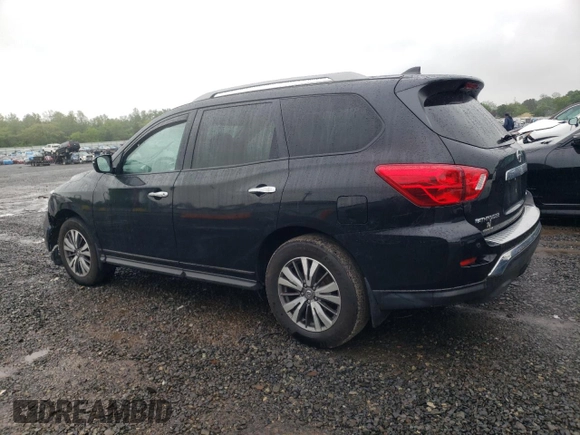 2020 Nissan Pathfinder S with VIN 5N1DR2AM1LC643797, listed as a Copart auction lot 57568435 with 99,852 mi miles and Salvage title. Bid and sale history available at DreamBid. Image 2.