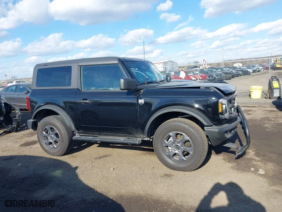 2024 Ford Bronco Big Bend with VIN 1FMDE7AH2RLA80523, listed as a IAAI auction lot 41452287 with 3,490 mi miles. Bid and sale history available at carsss.com. Image 13.