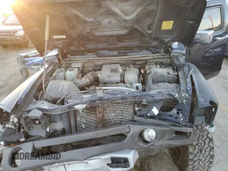 2008 Hummer H3 SUV with VIN 5GTEN13E688172138, listed as a Copart auction lot 82317664 with 124,834 mi miles and Salvage Title. Bid and sale history available at DreamBid. Image 12.