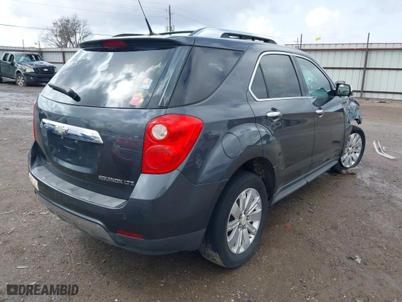 2010 Chevrolet Equinox LTZ with VIN 2CNALFEWXA6348968, listed as a IAAI auction lot 41716501 with 187,996 mi miles. Bid and sale history available at carsss.com. Image 4.