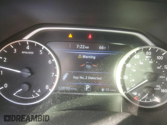 2017 Nissan Maxima SV with VIN 1N4AA6AP7HC390224, listed as a Copart auction lot 47823465 with 128,199 mi miles and Salvage Title. Bid and sale history available at carsss.com. Image 9.
