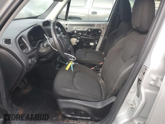 2020 Jeep Renegade Altitude z VIN ZACNJAB10LPK95238, wystawiony jako Copart lot #75056424 z przebiegiem 63 015 mil mil oraz Szkoda całkowita • Salvage title. Historia ofert i sprzedaży dostępna na DreamBid. Obrazek 7.