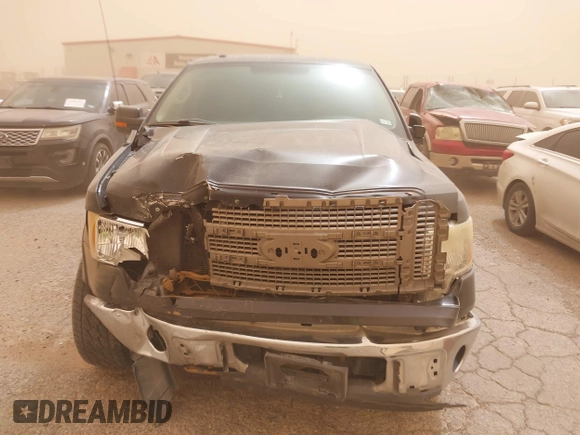 2010 Ford F-150 XL with VIN 1FTFW1CV8AKE75617, listed as a IAAI auction lot 41798016 with 1 mi miles. Bid and sale history available at carsss.com. Image 12.