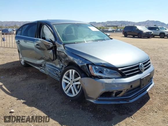 2017 Volkswagen Jetta SEL z VIN 3VWL17AJ6HM407708, wystawiony jako IAAI lot #41848360 z przebiegiem Nie podano mil oraz . Historia ofert i sprzedaży dostępna na DreamBid. Obrazek 1.