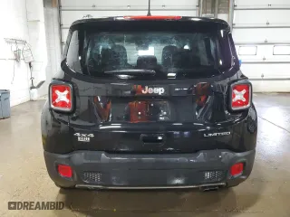 2019 Jeep Renegade Limited with VIN ZACNJBD17KPJ94098, listed as a Copart auction lot 52391715 with 100,885 mi miles and Clean Title. Bid and sale history available at carsss.com. Image 6.