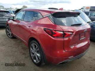 2021 Chevrolet Blazer Premier с VIN 3GNKBLRS1MS534946, выставлен на аукционе Copart как лот 67353324 с пробегом 59 493 миль миль и Списание • Salvage title. История ставок и продаж доступна на DreamBid. Изображение 2.