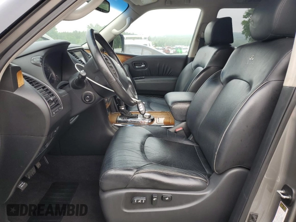 2012 Infiniti QX56 7-passenger z VIN JN8AZ2NE8C9019328, wystawiony jako Copart lot #58619665 z przebiegiem 152 534 mil mil oraz Czysty tytuł • Clean title. Historia ofert i sprzedaży dostępna na DreamBid. Obrazek 7.
