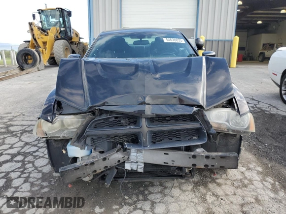 2013 Dodge Charger Police with VIN 2C3CDXAT7DH592408, listed as a Copart auction lot 54678835 with 180,084 mi miles and Salvage Title. Bid and sale history available at DreamBid. Image 5.