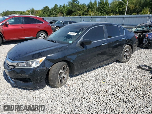 2017 Honda Accord Sedan LX with VIN 1HGCR2F39HA238002, listed as a Copart auction lot 74811494 with 154,930 mi miles and Salvage Title. Bid and sale history available at carsss.com. Image 1.