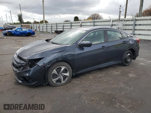 2021 Honda Civic LX z VIN 2HGFC2F69MH502002, wystawiony jako Copart lot #52882605 z przebiegiem Nie podano mil oraz Szkoda całkowita • Salvage title. Historia ofert i sprzedaży dostępna na DreamBid. Obrazek 1.