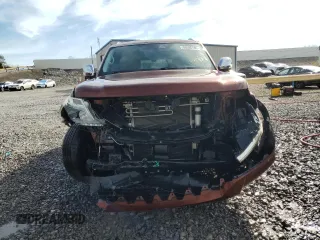 2018 Nissan Armada Platinum with VIN JN8AY2NF4J9330585, listed as a Copart auction lot 50586105 with 64,496 mi miles and Salvage Title. Bid and sale history available at carsss.com. Image 5.