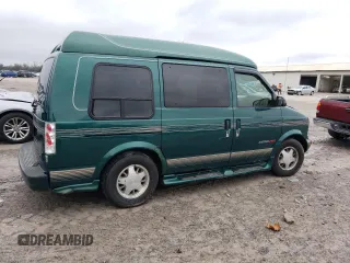 2002 Chevrolet Astro Cargo YF7 Upfitter with VIN 1GBEL19X22B135639, listed as a Copart auction lot 84209554 with 241,212 mi miles and Salvage Title. Bid and sale history available at carsss.com. Image 3.